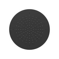 Hoofddouche Tres Plafond 38 cm Rond Mat Zwart - thumbnail