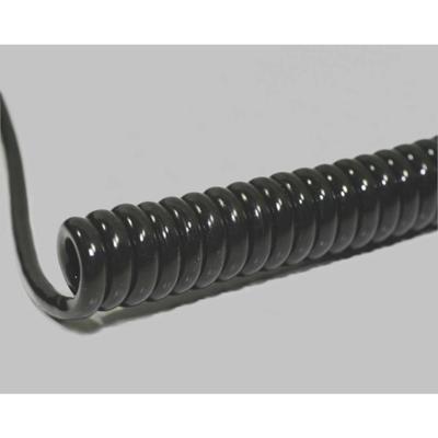 BKL Electronic 1506320 Spiraalkabel Li12YD11Y 1200 mm / 4800 mm 2 x 0.25 mm² + 2 x 0.25 mm² Zwart 1 stuk(s)
