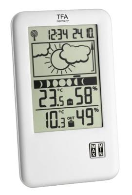 TFA Dostmann Neo Plus 35.1109 Draadloos weerstation Verwachting voor 12 tot 24 uur Aantal sensoren max.: 1