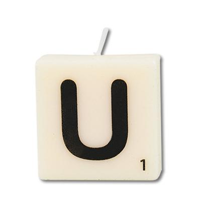 Paperdreams Letter Kaarsje U, 4st.