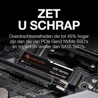 Seagate FireCuda 520, 1 TB, Interne SSD, M.2 PCIe Gen4 ×4 NVMe 1.4, met snelheden tot 5000/4850 MB/s, 3 jaar Rescue Services (ZP1000GV3A012) - thumbnail