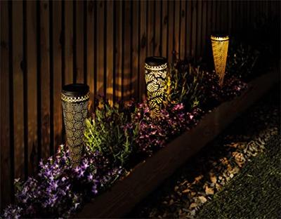 Luxform Solar metal torch Guernsey - thumbnail