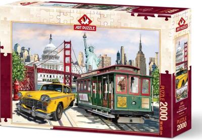 Legpuzzel USA 2000 stukjes Art-Puzzle