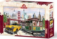 Legpuzzel USA 2000 stukjes Art-Puzzle - thumbnail