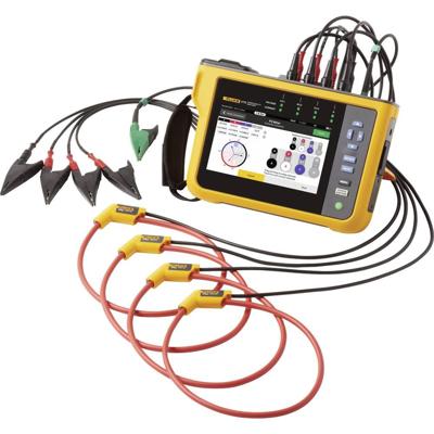 Fluke 1773, Power Quality Analyzer Netwerkanalyser Met logger, Incl. stroomtang 1 set Fluke 1773, Power Quality Analyzer Netwerkanalyser Met logger, Incl. stroomtang 1 set