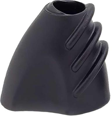 Hebie standaardvoet midden standaard dubbel 69901 zwart p/2