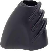 Hebie standaardvoet midden standaard dubbel 69901 zwart p/2 - thumbnail