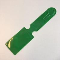 Kofferlabel 55x230mm groen insteek 250st - thumbnail