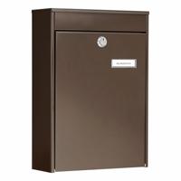 Burg Wachter Brievenbus leipzig bruin - thumbnail