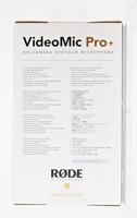 RODE Microphones Videomic Pro+ Cameramicrofoon Dasspeld Zendmethode:Digitaal Flitsschoenmontage, Incl. windkap, Incl. kabel Microfoon TRS (3.5 mm jackplug) - thumbnail