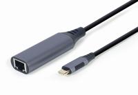 USB-C Gigabit netwerk adapter kabel 0.15 meter - thumbnail