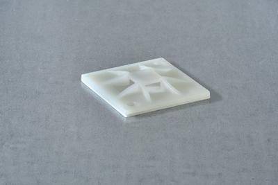 HellermannTyton QM40APT-I-PA66-NA Bevestigingssokkel Zelfklevend, Schroefbaar 151-01595 Halogeenvrij, Siliconenvrij Natuur 1 stuk(s)