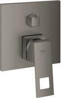 Grohe Eurocube Douchekraan Inbouw - 2 knoppen - mengkraan - brushed hard graphite 24094AL0 - thumbnail