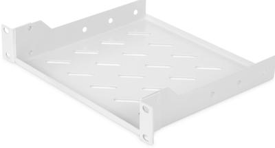 Digitus DN-10-TRAY-2 10 inch Apparaatbodem voor patchkast Met luchtsleuven, Geperforeerd Geschikt voor kastdiepte: vanaf 300 mm Grijs-wit (RAL 7035)