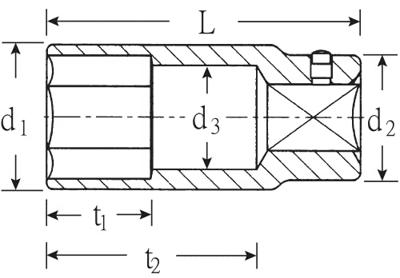 Stahlwille Dopsleutelbit | 3/4 inch 6-kant | sleutelwijdte 30 mm | lengte 90 mm | 1 stuk - 05020030 05020030 Stahlwille Dopsleutelbit | 3/4 inch 6-kant | sleutelwijdte 30 mm | lengte 90 mm | 1 stuk - 05020030 05020030