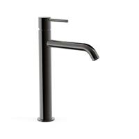 Wastafelmengkraan Tres Study Exclusive 30,4 cm 1-Hendel Rond Metallic Zwart Tres - thumbnail