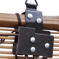 Rolgordijn 150x220 cm bamboe bruin - thumbnail