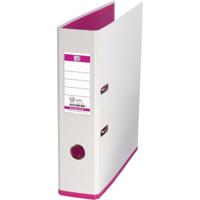 OXFORD MyColour ordner, formaat A4, uit karton, rug van 8 cm, wit-roze - thumbnail
