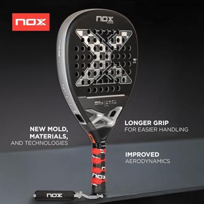Padel Racket Nox AT10 Luxury Attack 18K Alum 2024 Agustin Tapia