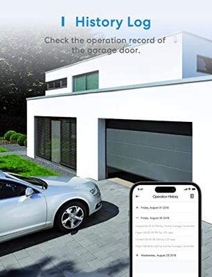 MEROSS MSG200 Smart Garage Door Opener bedieningspaneel