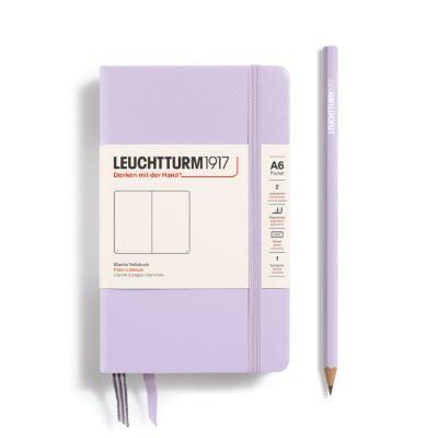 Leuchtturm Lilac, Pocket (A6), 187 p., plain