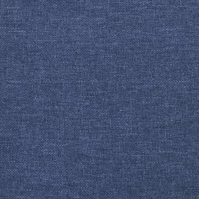 Bedframe zonder matras stof blauw 140x200 cm