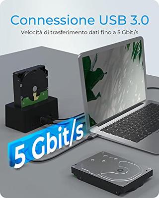 ICY BOX IB-1122-U3-B 1x SATA zu USB 3.2 Gen 1 schwarz - Gehäuse - USB 3.0 ICY BOX IB-1122-U3-B 1x SATA zu USB 3.2 Gen 1 schwarz - Gehäuse - USB 3.0