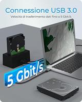 ICY BOX IB-1122-U3-B 1x SATA zu USB 3.2 Gen 1 schwarz - Gehäuse - USB 3.0 - thumbnail