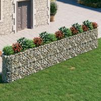 Gabion plantenbak verhoogd 540x50x100 cm gegalvaniseerd ijzer - thumbnail