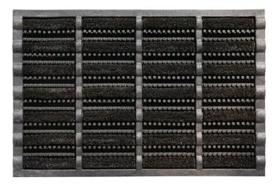 Hamat buitenmat Mudbuster 40x60 cm zwart