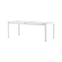 Nohr Tuintafel 'Lynnetta' 200 x 100cm, kleur Wit - thumbnail