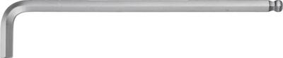 Promat/Tecwerk Haakse zeskantschroevendraaier | sleutelwijdte 2 mm | lang, kogelkop | 100 x 16 mm - 4000825452