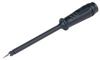 SKS Hirschmann PRUEF 2 sw Probe Steekaansluiting 4 mm Ohne Messkategorie Zwart 1 stuk(s) - thumbnail