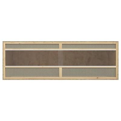 VidaXL Terrarium 144x46x48 cm bewerkt hout
