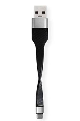 Roline 11.02.9014 USB-kabel USB 3.2 Gen1 USB-A stekker, USB-C stekker 0.11 m Zwart