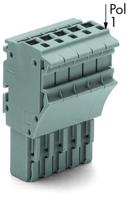WAGO 2022-109 Connector, female Grijs 50 stuk(s) - thumbnail
