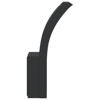 VidaXL Buitenwandlampen 2 st led gegoten aluminium zwart