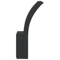 VidaXL Buitenwandlampen 2 st led gegoten aluminium zwart - thumbnail