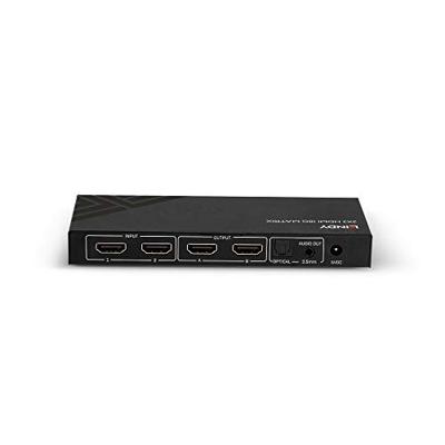 LINDY 2x2 HDMI 18G Matrix Switch 2 + 2 poorten HDMI-Matrix-switch 4096 x 2160 Pixel Zwart LINDY 2x2 HDMI 18G Matrix Switch 2 + 2 poorten HDMI-Matrix-switch 4096 x 2160 Pixel Zwart