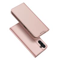 Dux Ducis - Samsung Galaxy A14 5G - Slim bookcase hoesje - Rose Goud - thumbnail