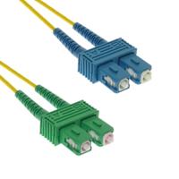 Glasvezel Patchkabel, 9/125 (OS1), SC/APC - SC, Duplex, 7m - thumbnail