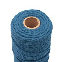 Vaessen Creative • macramé touw 3mmx100m donkerblauw - thumbnail