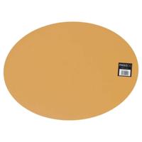 Mesapiu Placemat Lederlook Camel Ovaal 45x33 Cm - thumbnail