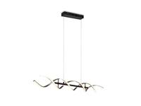Trio Design led hanglampSequence geborsteld metaal - 341810205 - thumbnail