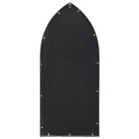 Spiegel 70x30 cm ijzer zandkleurig - thumbnail