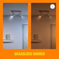 WiZ 8720169076709 LED-lamp Energielabel F (A - G) GU10 Reflector 4.7 W Warmwit tot koudwit 2 stuk(s) - thumbnail