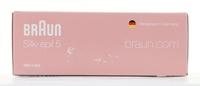 Braun Silk-épil 5 Wet&Dry Silk-épil 5 5-820 Epilator Voor Vrouwen Voor Zachte Ontharing, Wit/Roze - thumbnail