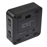 TFA Dostmann 60.2536.01 Wekker Zendergestuurd Zwart Alarmtijden 4 - thumbnail