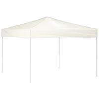 VidaXL Partytent inklapbaar 3x3 m crèmekleurig - thumbnail