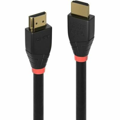 LINDY 41073 HDMI-kabel HDMI Aansluitkabel HDMI-A-stekker, HDMI-A-stekker 20.00 m Zwart 4K UHD